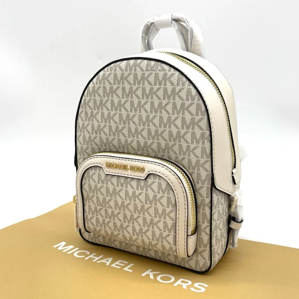 Michael Kors Jaycee Extra Small Convertible Zip Packet Backpack - Picture 3 of 10